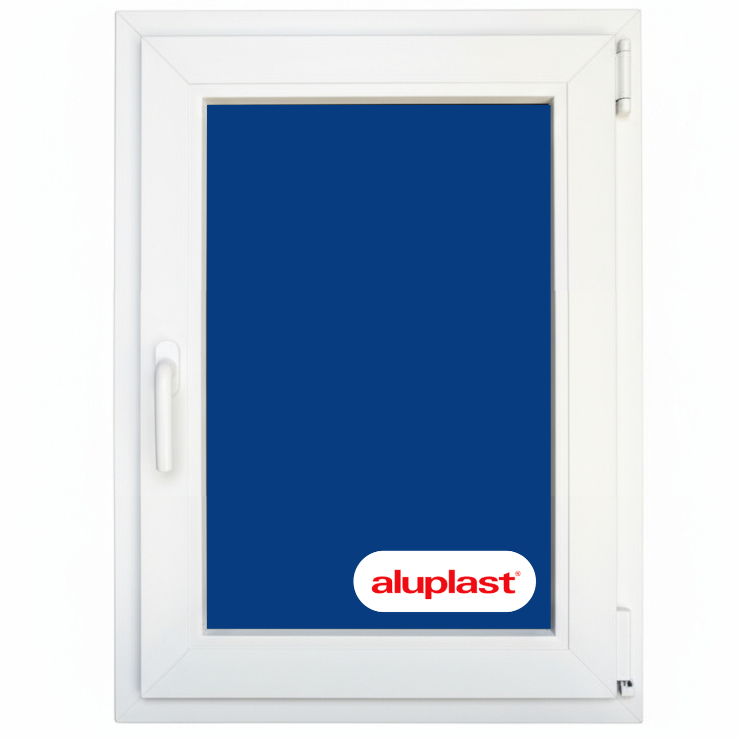 Fenêtre en PVC renforcé 700x1000 blanche oscillo-battante