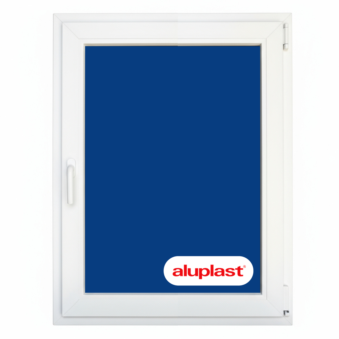 Fenêtre en PVC renforcé 800x1000 blanche oscillo-battante