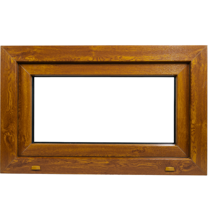 Fenêtre oscillo-battante en PVC renforcé 800x500, coloris Chêne doré