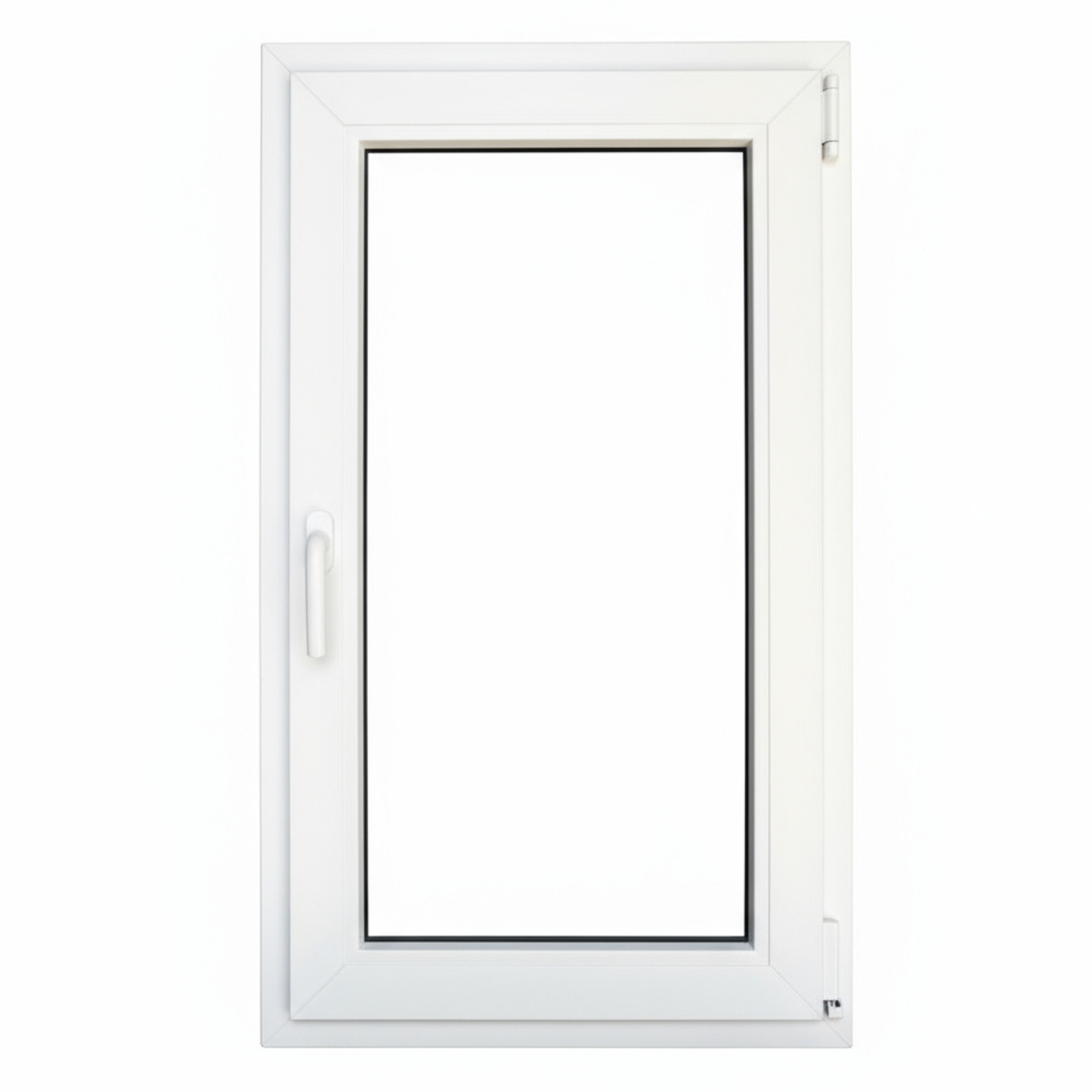 Fenêtre en PVC renforcé 600x1000 blanche oscillo-battante | Mat